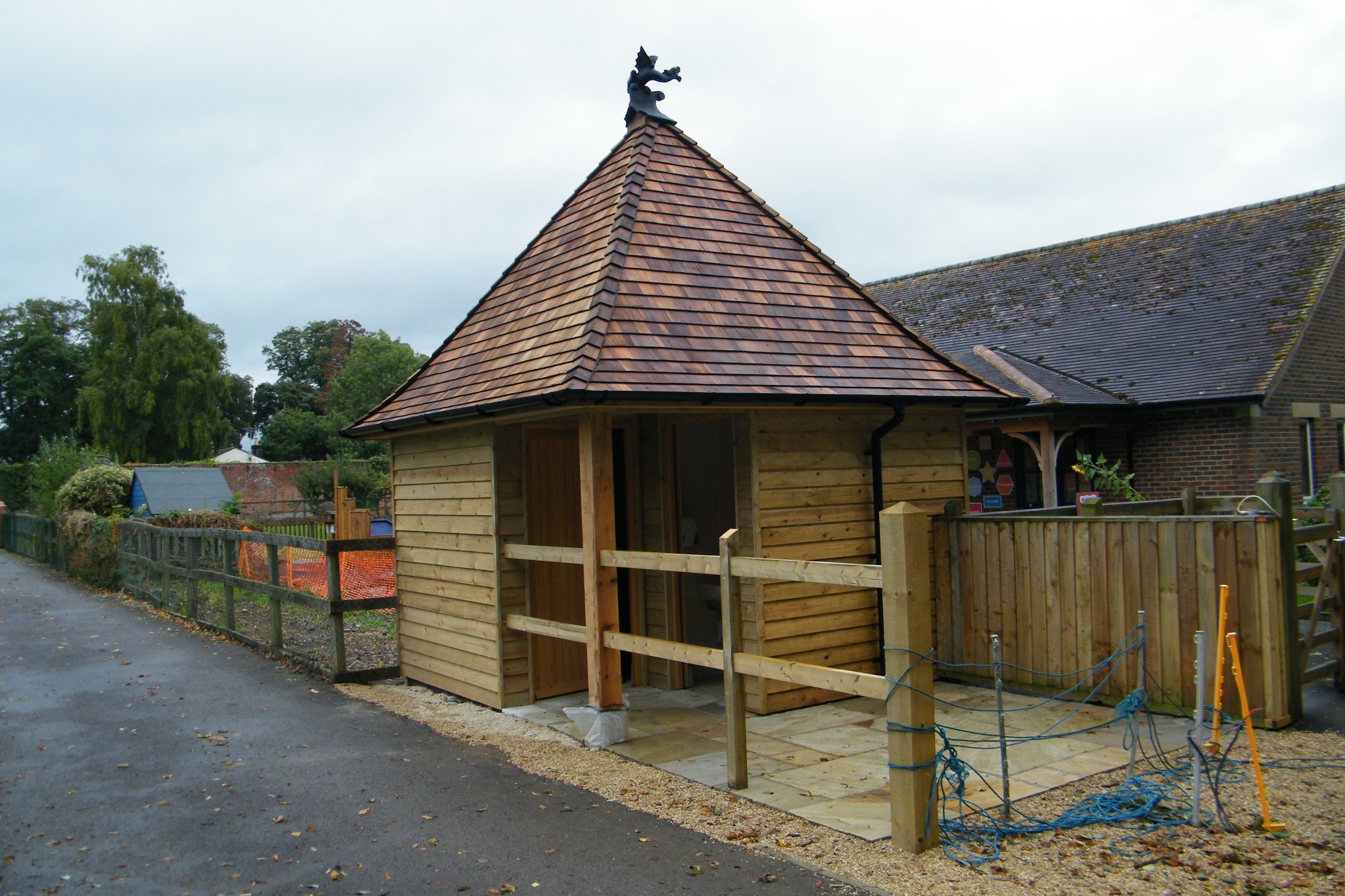 New sports field toilet, Sparkford New Builds