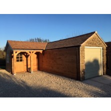 Two extensions with Oak cladding, Templecombe
